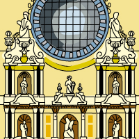 Catedral de Gerona, ilustración de Montse Nogeura